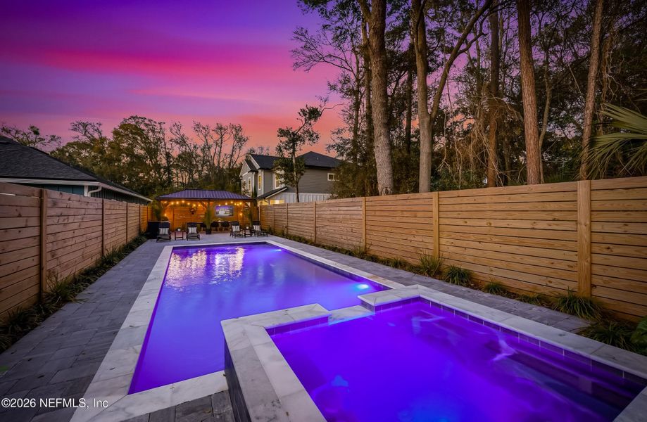 Exterior details and patio area of a home in , Jacksonville (Image 24).