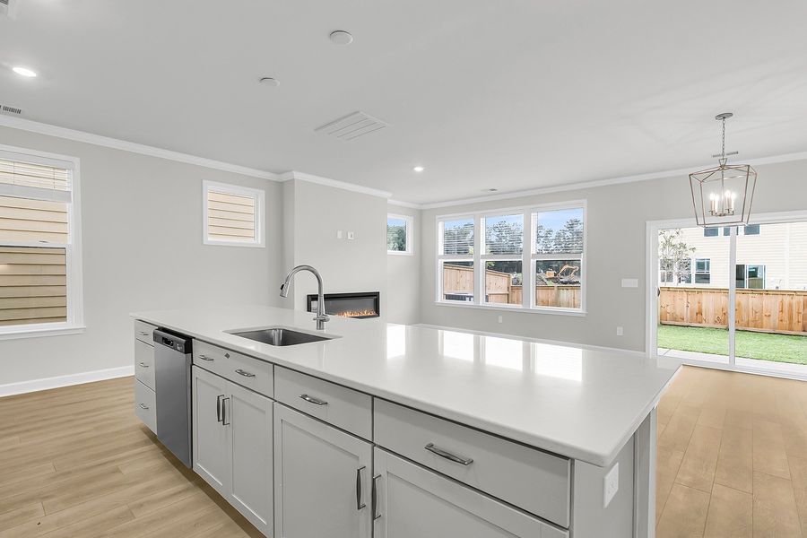 Furnished interior view inside a new home in Pineland Preserve, Summerville (Image 13).