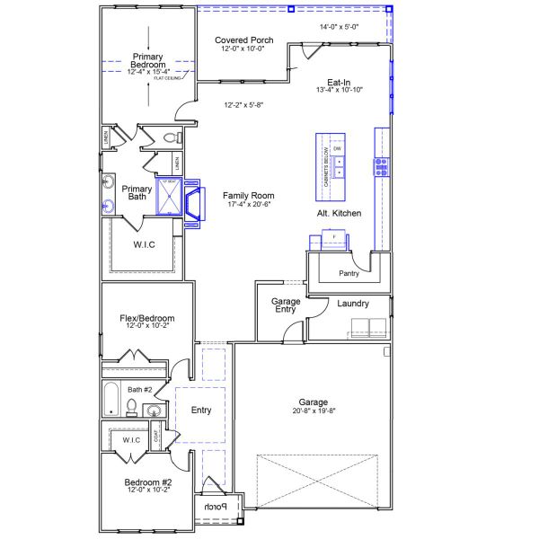 2D floor plan layout of this home in Ovation at Sweetbrier, Durham, NC (Image 2). 2D floor plan layout of this home in Ovation at Sweetbrier, Durham, NC (Image 2).
