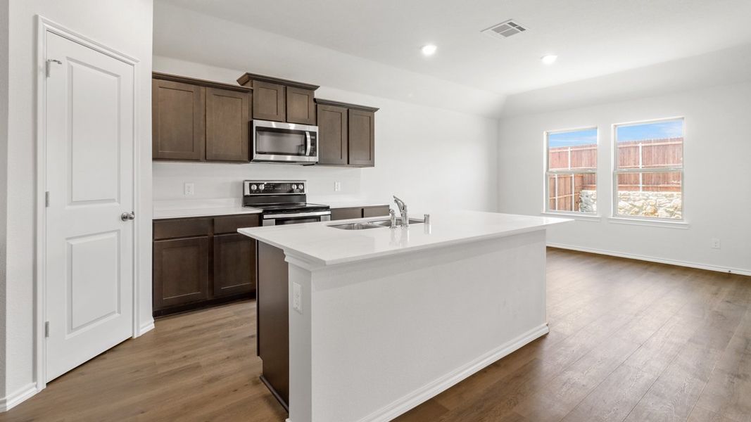 Furnished interior view inside a new home in Waverly Estates, Josephine (Image 4).