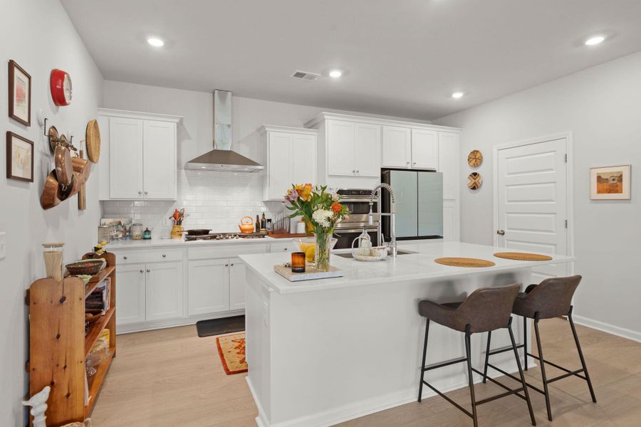 Furnished interior view inside a new home in Horizons at Summers Corner | 55+: The Legends, Summerville (Image 40).