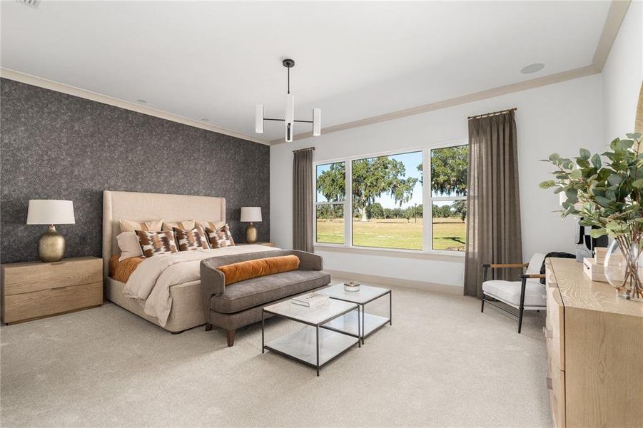 Furnished interior view inside a new home in , Archer (Image 13).