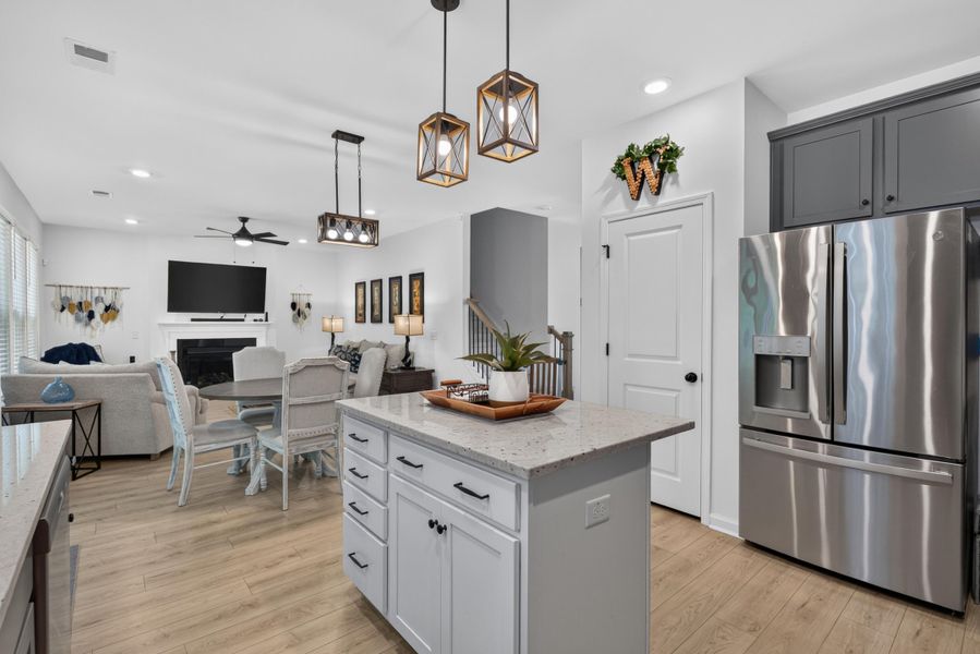 Furnished interior view inside a new home in , Charleston (Image 16).