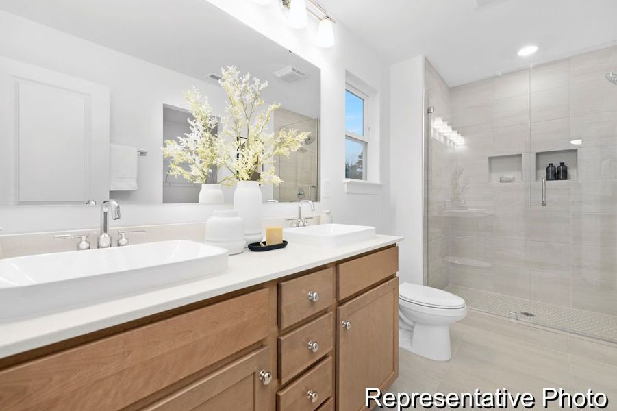 Furnished interior view inside a new home in Whispering Hills, Locust (Image 14).