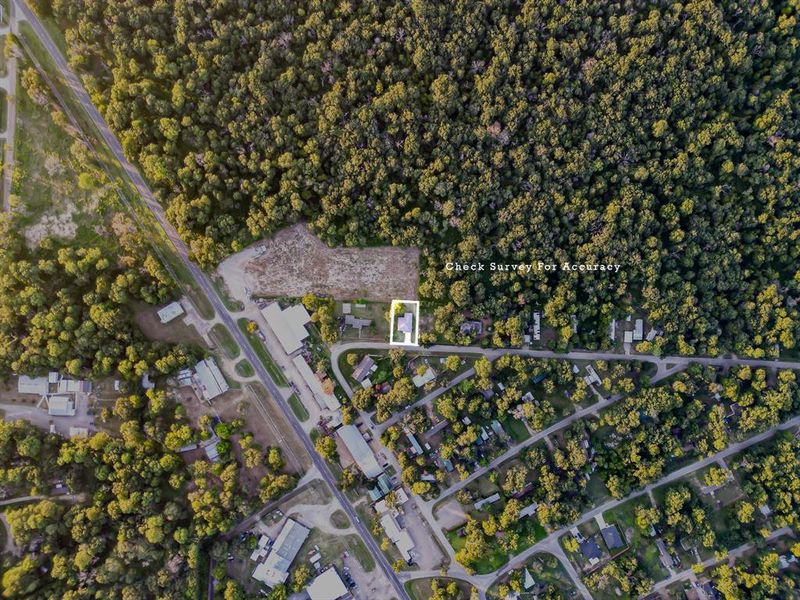 Aerial view of property and surrounding area Aerial view of property and surrounding area