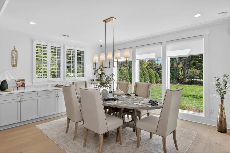 Representative furnished interior of a home built from the Laguna Sur by Classica Homes in Enclave at McKee, Charlotte (Image 45).