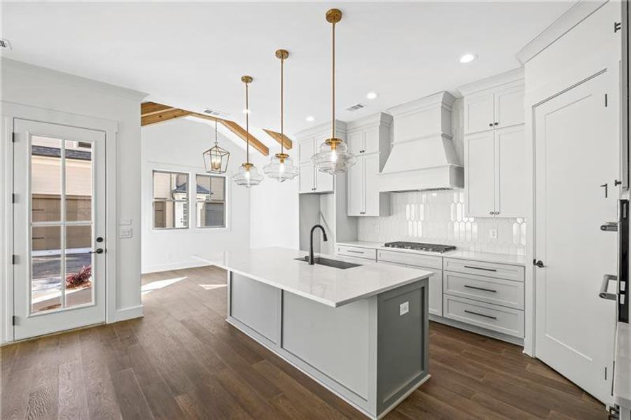 Furnished interior view inside a new home in , Ball Ground (Image 7).