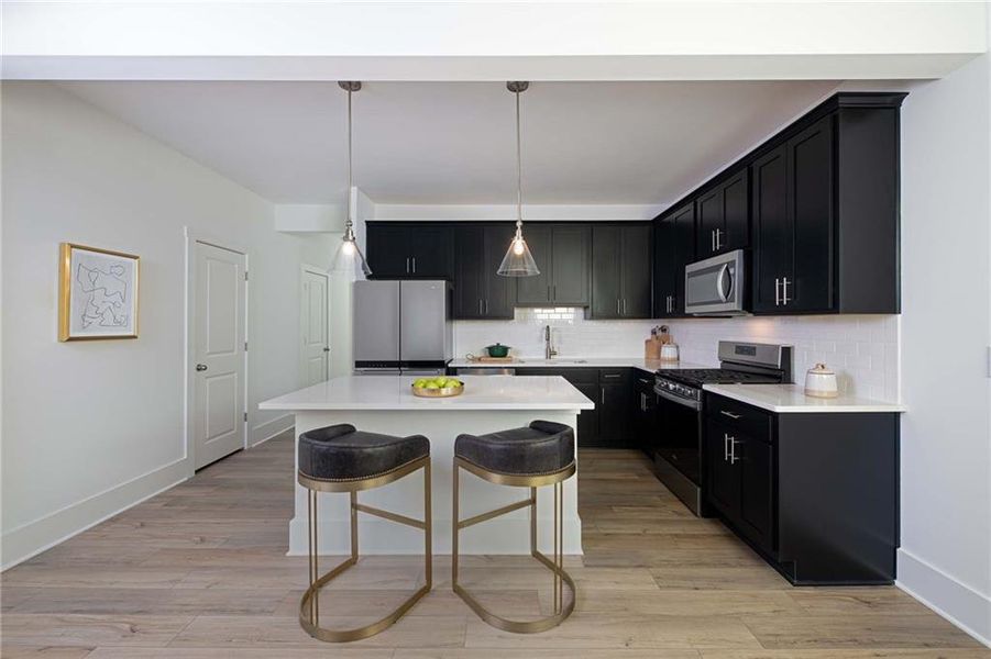 Furnished interior view inside a new home in Park Vue, Atlanta (Image 7).