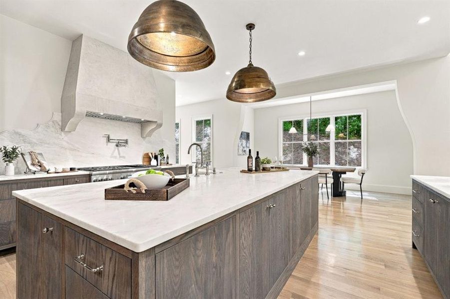 Furnished interior view inside a new home in , Roswell (Image 63).
