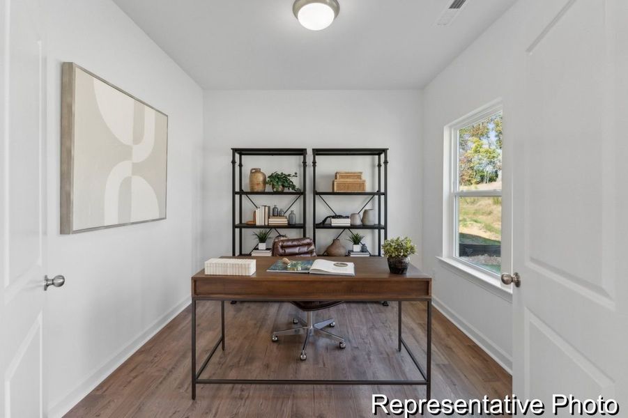 Furnished interior view inside a new home in Shay Crossing, Salisbury (Image 8).