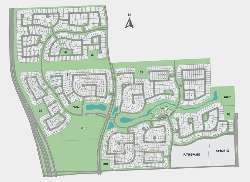 Avalon at Cypress Sitemap