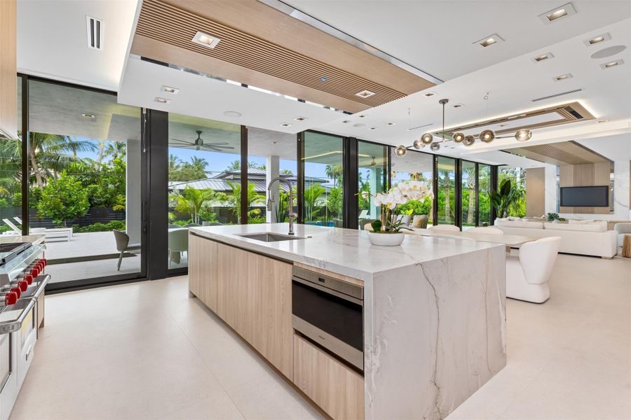Furnished interior view inside a new home in , Fort Lauderdale (Image 35).
