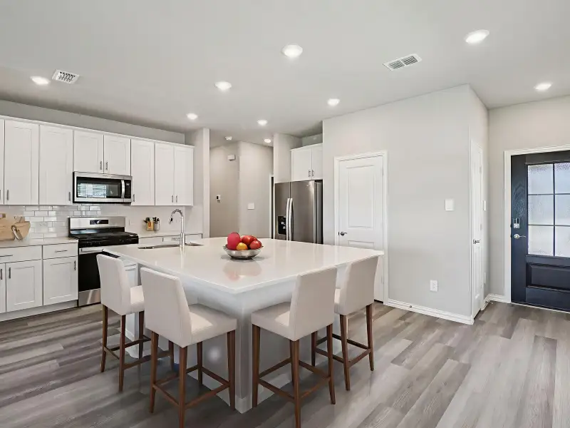 Furnished interior view inside a new home in Eastridge - Spring Series, McKinney (Image 4).