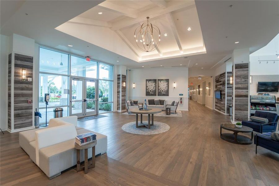Furnished interior view inside a new home in , Land O' Lakes (Image 32).
