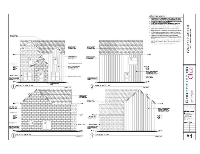 Exterior rendering of this home design in , Waco, TX (Image 8).