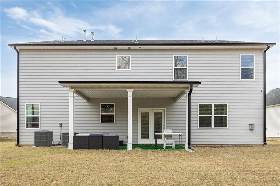 Exterior details and patio area of a home in Independence, Loganville (Image 4).