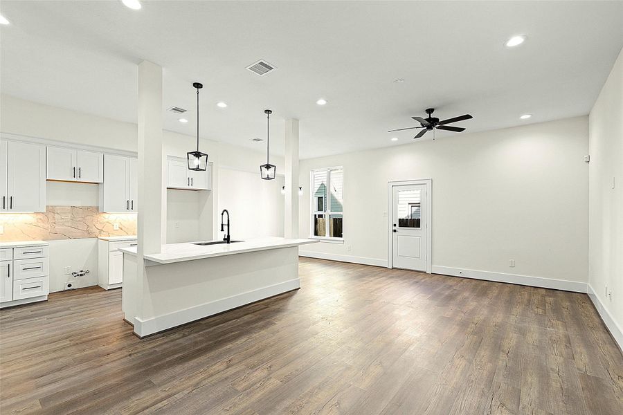 Spacious, unfurnished interior of a new home in , Houston (Image 25). Spacious, unfurnished interior of a new home in , Houston (Image 25).