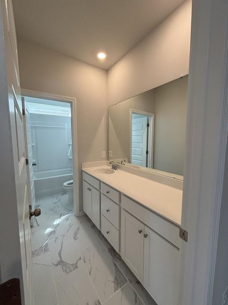 Furnished interior view inside a new home in Sweetgrass at Summers Corner: Row Collection, Summerville (Image 4).