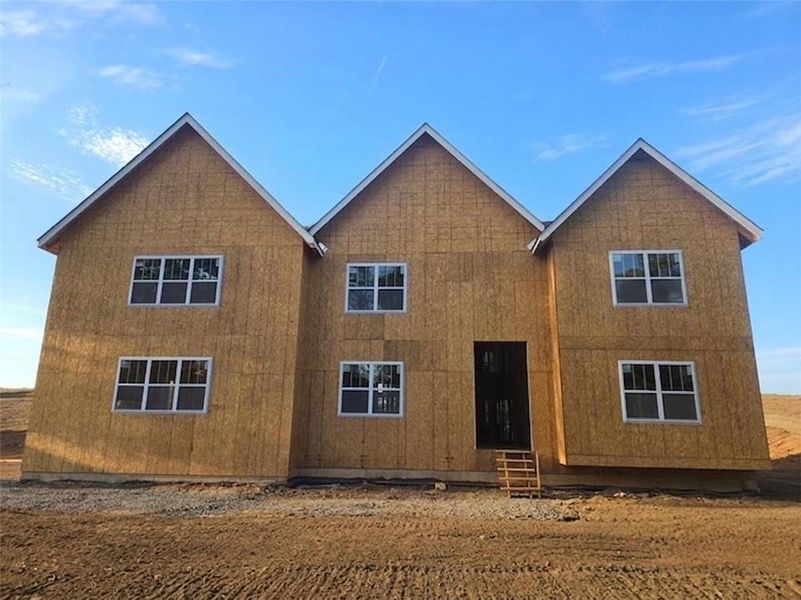 In-progress construction of a new home in , Marietta, GA (Image 8).