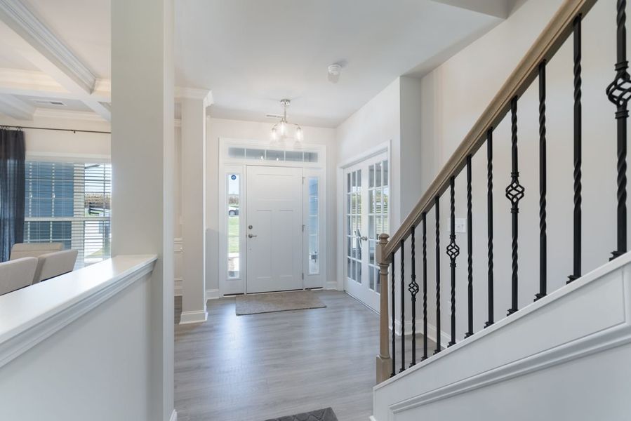 Spacious, unfurnished interior of a new home in Harvest Creek, Nashville (Image 18). Spacious, unfurnished interior of a new home in Harvest Creek, Nashville (Image 18).