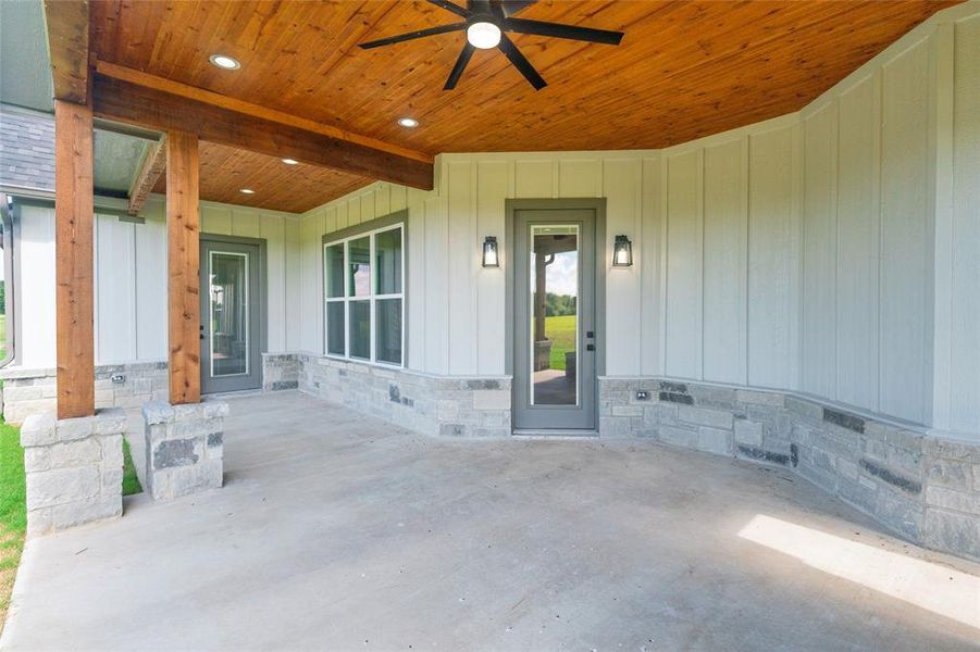 Furnished interior view inside a new home in , Wills Point (Image 7).