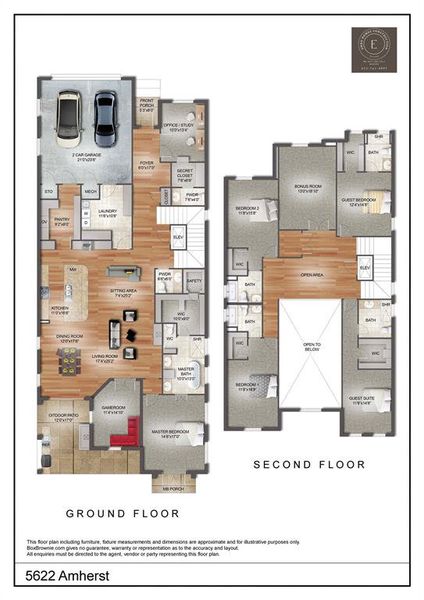 2D floor plan layout of this home in , Dallas, TX (Image 2). 2D floor plan layout of this home in , Dallas, TX (Image 2).