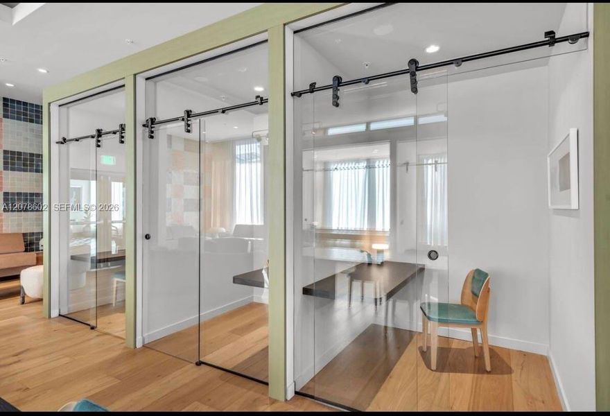 Furnished interior view inside a new home in , Miami (Image 5).