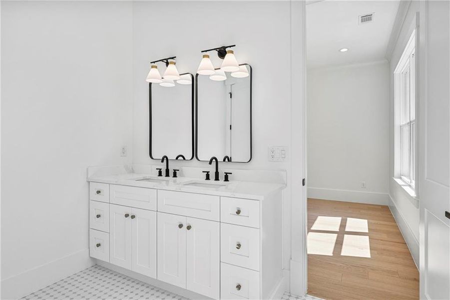 Furnished interior view inside a new home in , Lawrenceville (Image 10).