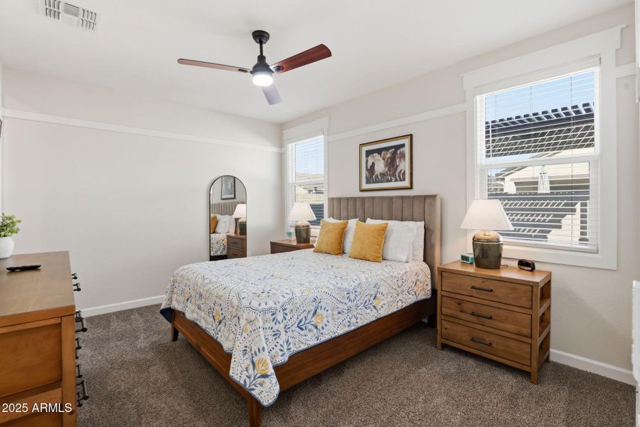 Welcome to the master bedroom