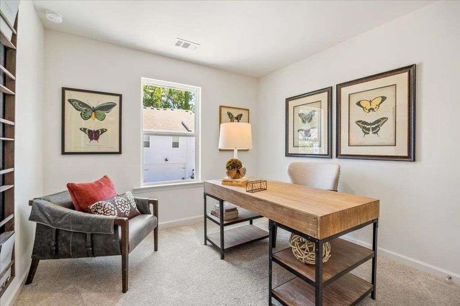 Furnished interior view inside a new home in , Conyers (Image 11).