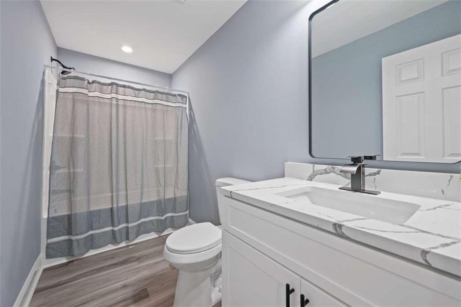 Furnished interior view inside a new home in , Commerce (Image 5).