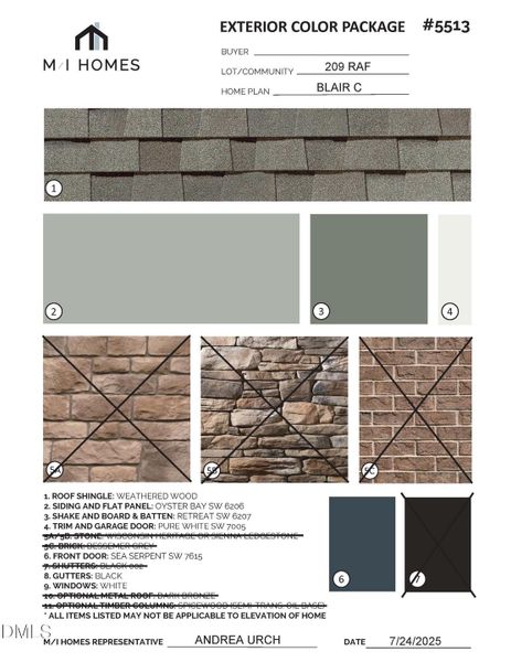 RAF 209 Blair C 3 story- Contract File_