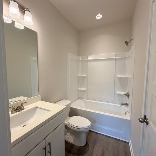 Furnished interior view inside a new home in Fowler Farms, Auburn (Image 8).