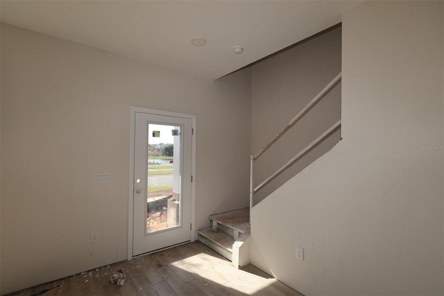 In-progress construction of a new home in Center Lake on the Park, St. Cloud, FL (Image 11).