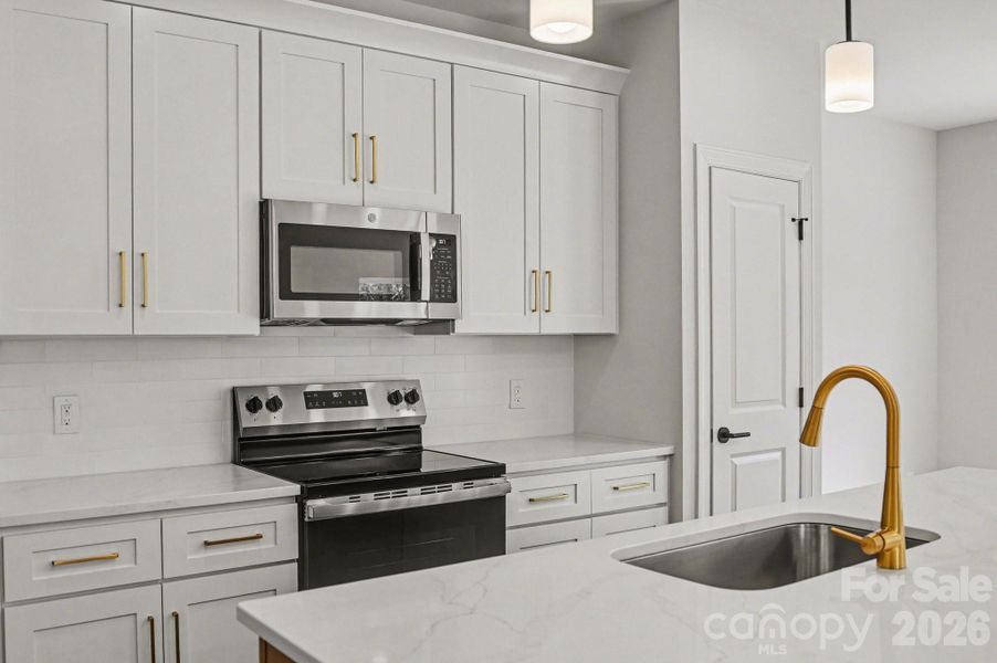 Furnished interior view inside a new home in , Mooresville (Image 6).