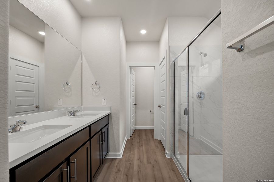 Furnished interior view inside a new home in Trilogy Grove, San Antonio (Image 4).