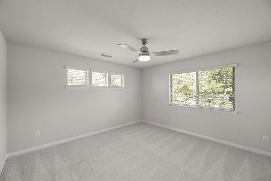 Spacious, unfurnished interior of a new home in Town Park, Princeton (Image 13). Spacious, unfurnished interior of a new home in Town Park, Princeton (Image 13).