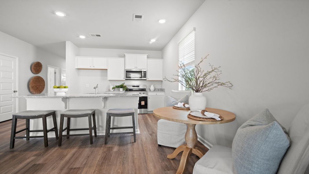 Furnished interior view inside a new home in The Retreat at East Argent, Ridgeland (Image 7).
