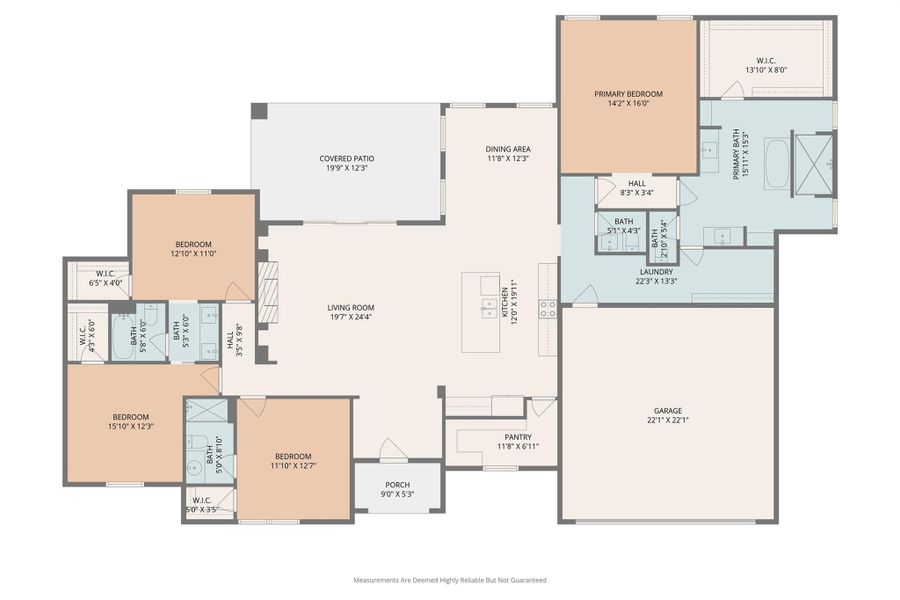 2D floor plan layout of this home in , New Waverly, TX (Image 5). 2D floor plan layout of this home in , New Waverly, TX (Image 5).