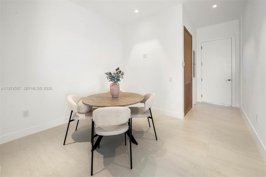 Furnished interior view inside a new home in , Delray Beach (Image 12). Furnished interior view inside a new home in , Delray Beach (Image 12).