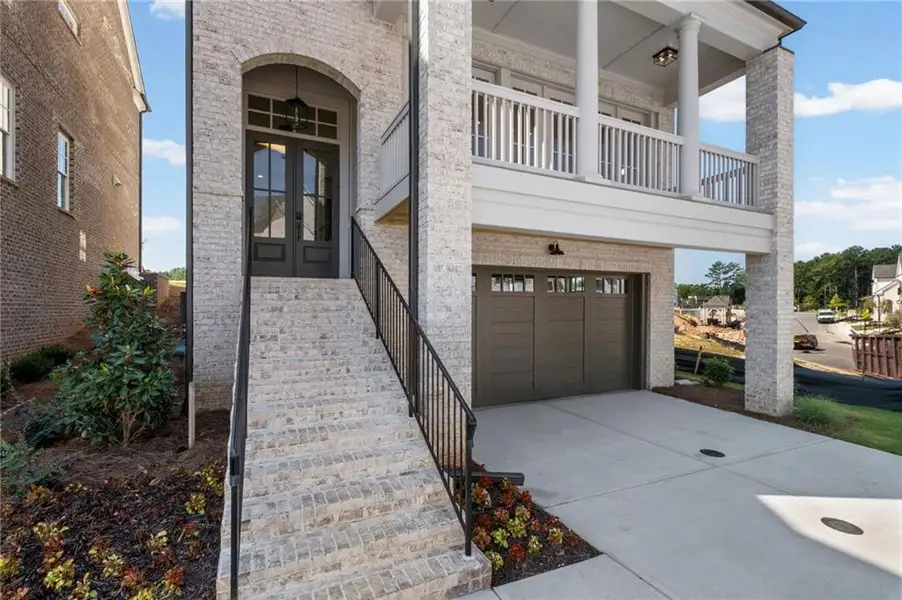 Exterior details and patio area of a home in , Suwanee (Image 29).