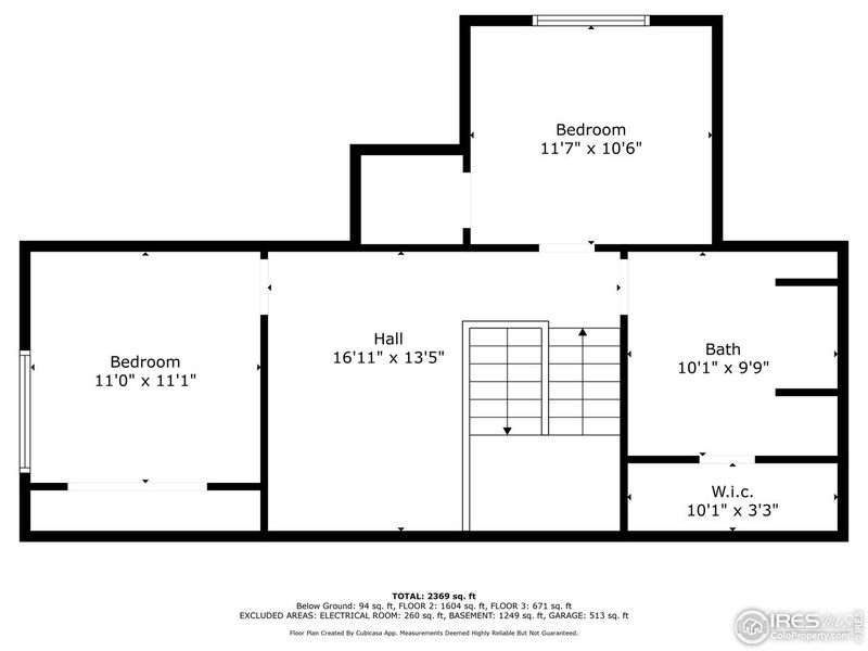 2D floor plan layout of this home in , Greeley, CO (Image 6).