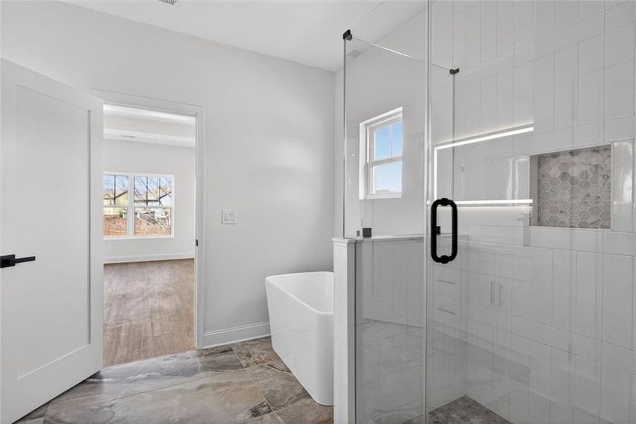 Furnished interior view inside a new home in , Douglasville (Image 9). Furnished interior view inside a new home in , Douglasville (Image 9).