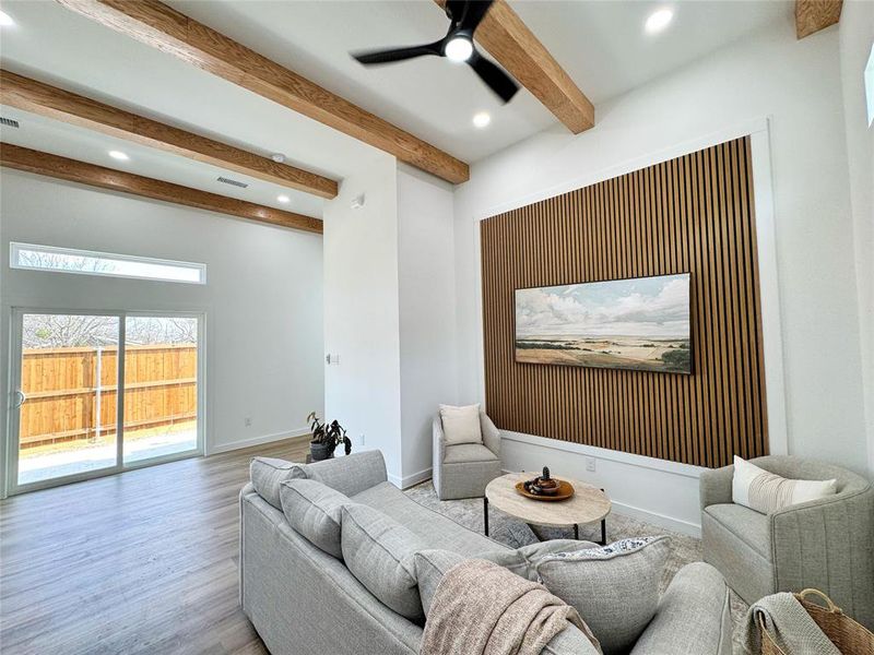 Furnished interior view inside a new home in , Greenville (Image 8). Furnished interior view inside a new home in , Greenville (Image 8).