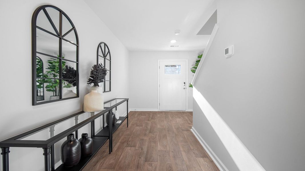 Furnished interior view inside a new home in The Groves at Bees Creek, Ridgeland (Image 5).