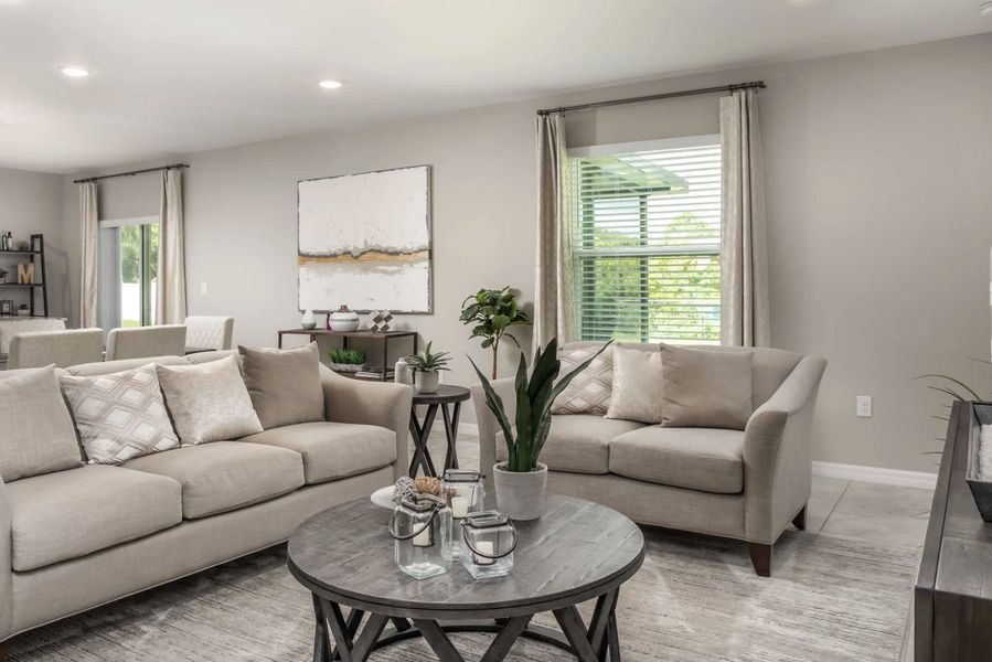 Furnished interior view inside a new home in Deland, Deland (Image 5).