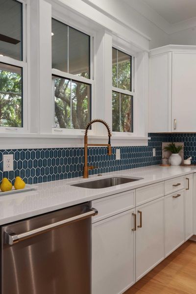 Furnished interior view inside a new home in , Isle Of Palms (Image 13).