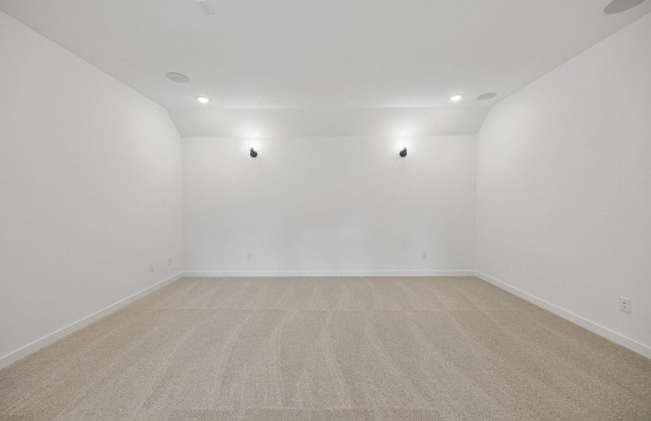 Representative unfurnished interior of a home built from the Wheeler by Pulte Homes in West Cypress Hills, Spicewood (Image 21).