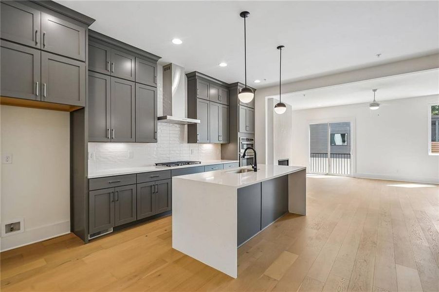 Furnished interior view inside a new home in , Decatur (Image 11).