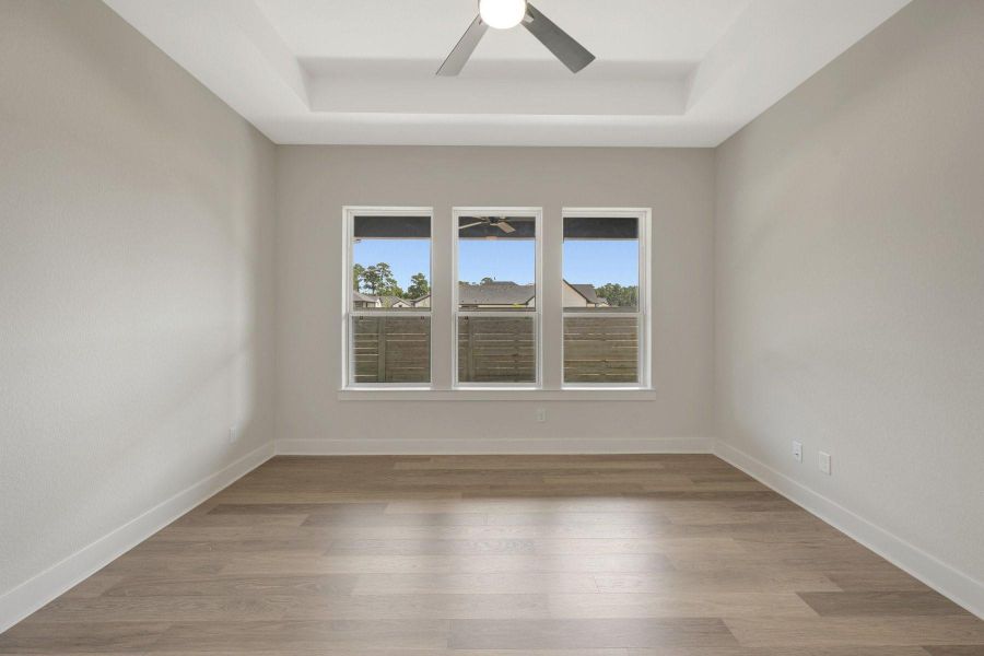 Spacious, unfurnished interior of a new home in Two Step Farm - Landmark Row Collection, Montgomery (Image 17). Spacious, unfurnished interior of a new home in Two Step Farm - Landmark Row Collection, Montgomery (Image 17).